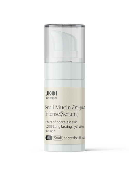 Інтенсивна сироватка UKOI Snail Mucin Pro-youth з муцином равлика омолоджуюча 30 мл