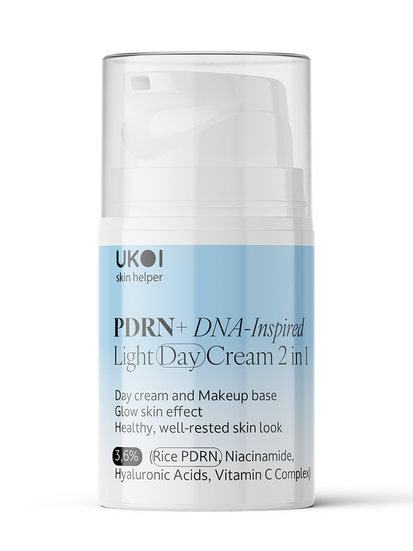 Легкий денний крем 2 в 1 UKOI PDRN DNA-Inspired 50 мл