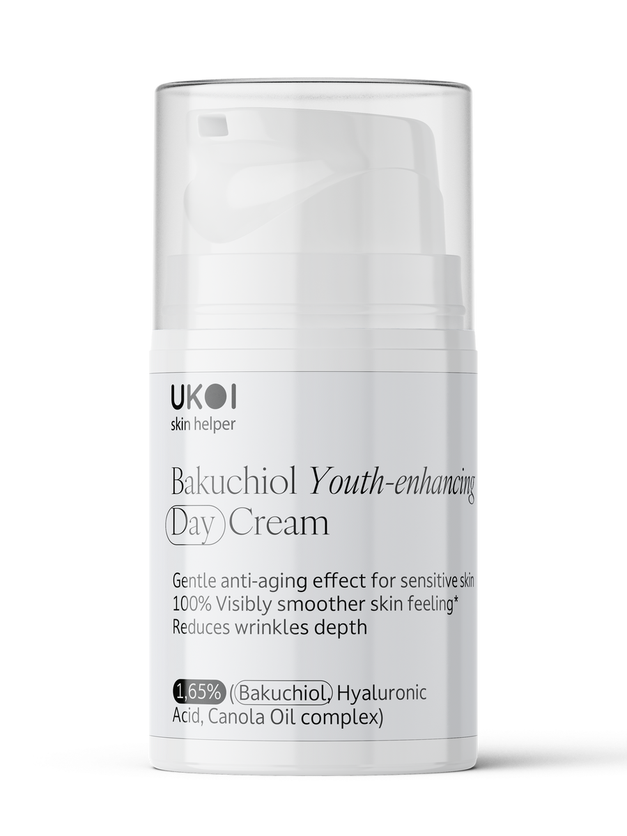 Крем денний ревіталізуючий UKOI Bakuchiol l Youth-enhancing з бакучіолом 50 мл