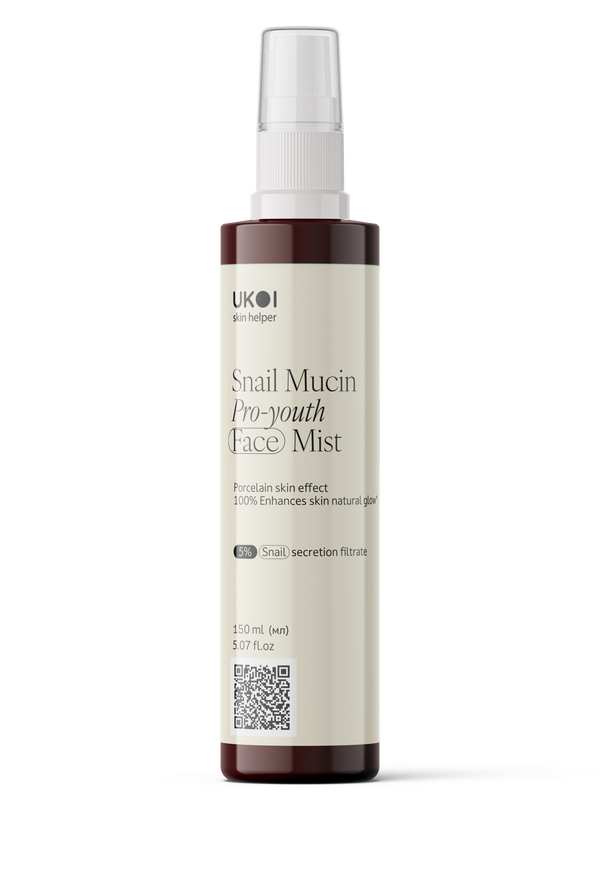 Міст для обличчя UKOI Snail Mucin Pro-youth з муцином равлика омолоджуючий 150 мл