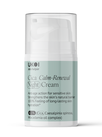 UKOI Cica Calm-Renewal Night Cream with Centella, Soothing & Renewal 50 ml